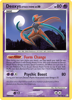 Deoxys Forme Attaque
