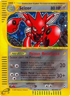 Scizor — Aquapolis