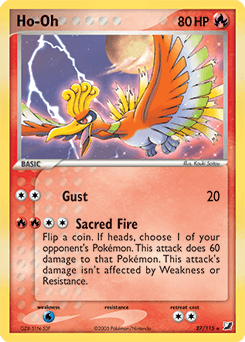 Ho-Oh — EX Forces Cachées