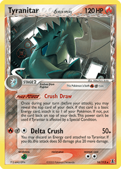 Tyranitar δ — EX Delta Species
