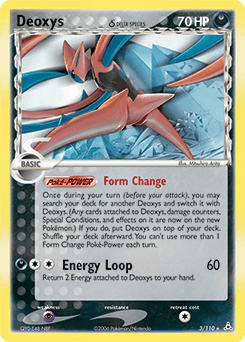Deoxys δ — EX Fantômes Holon