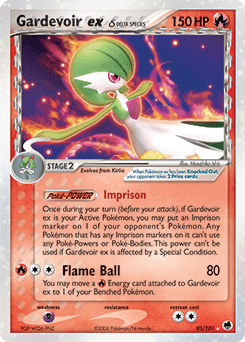 Gardevoir ex δ — EX Île des Dragons