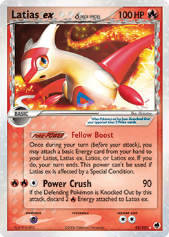 Latias ex δ — EX Île des Dragons