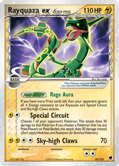 Rayquaza ex δ — EX Île des Dragons