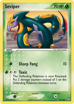 Seviper — EX Power Keepers
