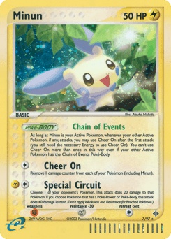 Minun — EX Dragon