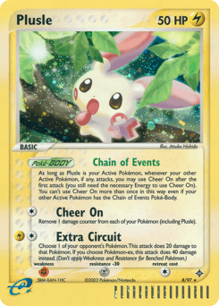 Plusle — EX Dragon
