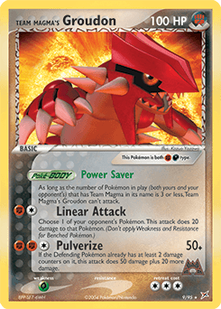 Groudon de Team Magma