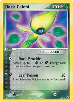 Celebi Obscur — EX Légendes Oubliées