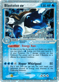 Tortank ex — EX Rouge Feu & Vert Feuille