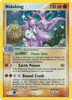Nidoking — EX Rouge Feu & Vert Feuille