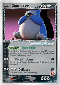 Ronflex Rocket's — EX Team Rocket Returns