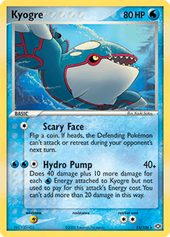 Kyogre — EX Émeraude