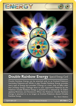 Double Énergie Multicolore — EX Émeraude