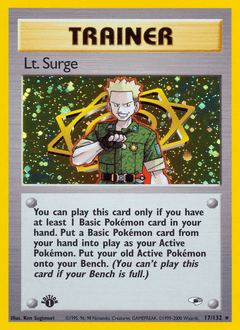 Lt. Surge — Gym Heroes