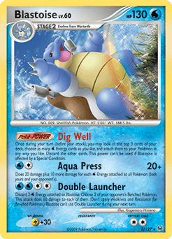 Blastoise — Platinum