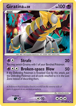 Giratina — Platine