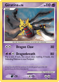 Giratina — Platine