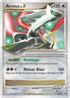 Arceus LV. X — Arceus
