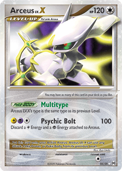 Arceus LV. X — Arceus