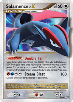 Salamence LV. X — Arceus