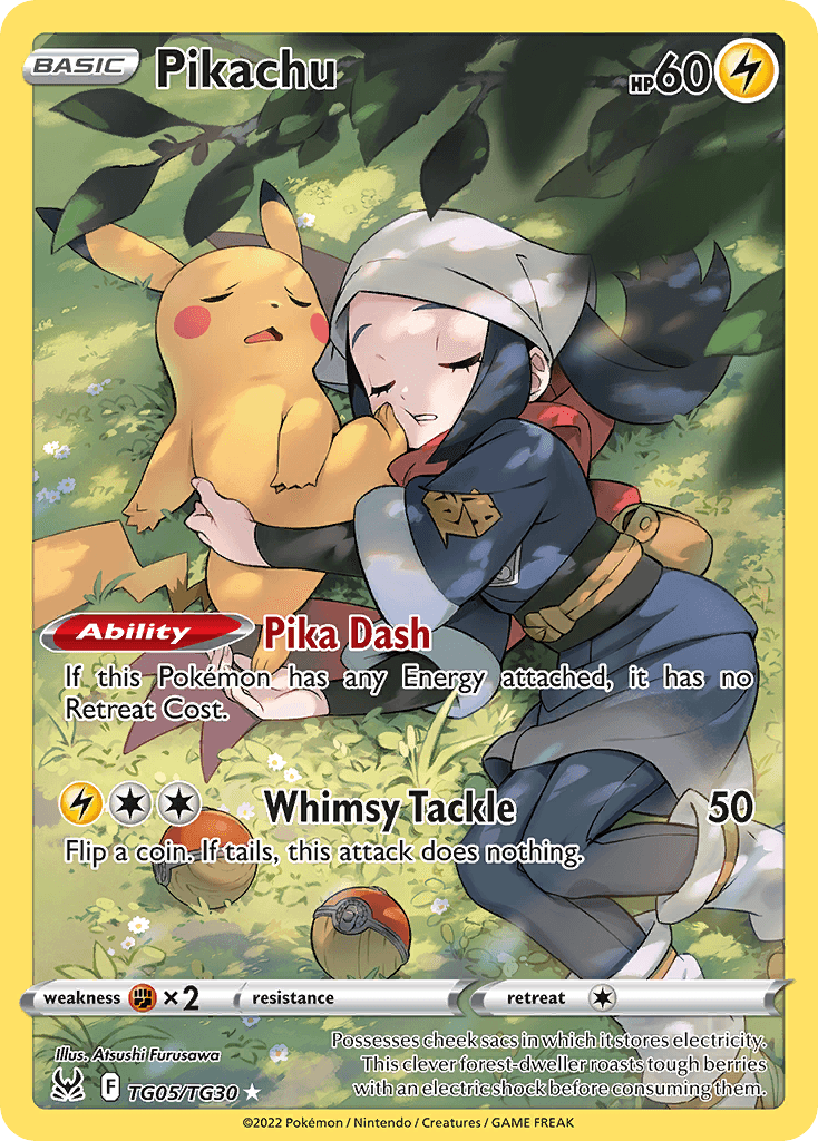 Pikachu — Origine Perdue Galerie de Dresseurs