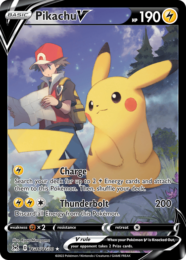 Pikachu V — Origine Perdue Galerie de Dresseurs