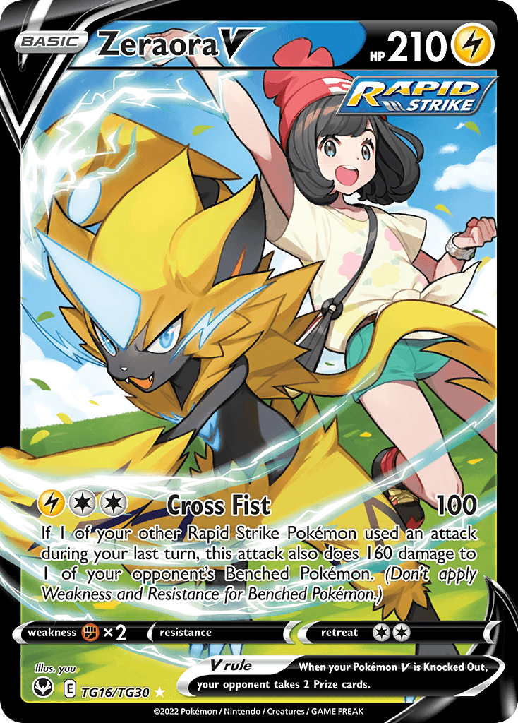 Zeraora V — Tempête Argentée Galerie de Dresseurs