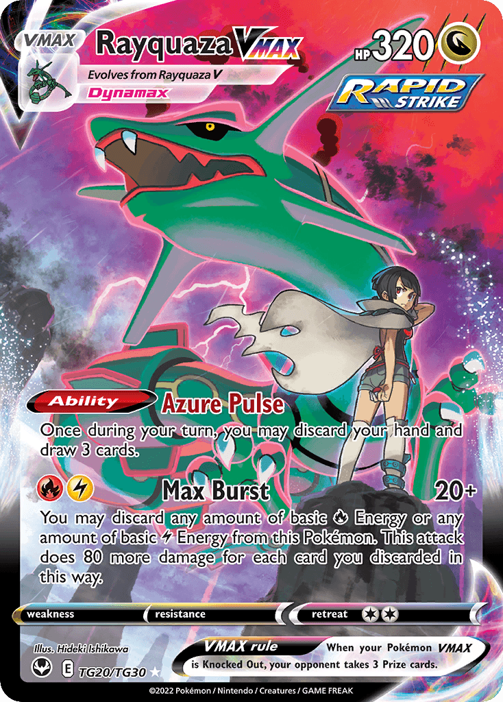 Rayquaza VMAX — Tempête Argentée Galerie de Dresseurs
