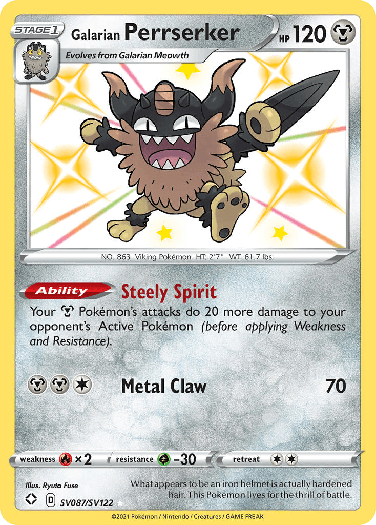 Berserkatt de Galar — Destinées Radieuses Coffre Étincelant