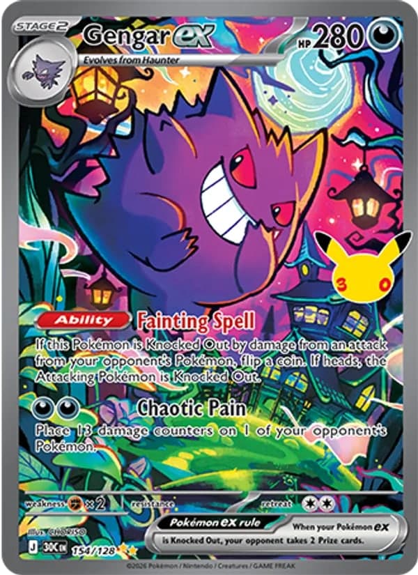 Gengar ex — 30th Celebration