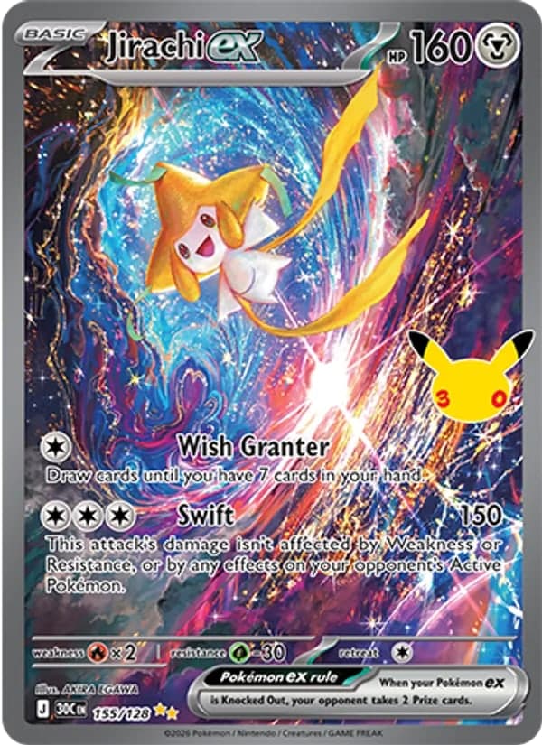 Jirachi ex — 30th Celebration