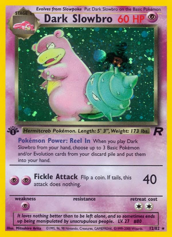 Dark Slowbro — Team Rocket