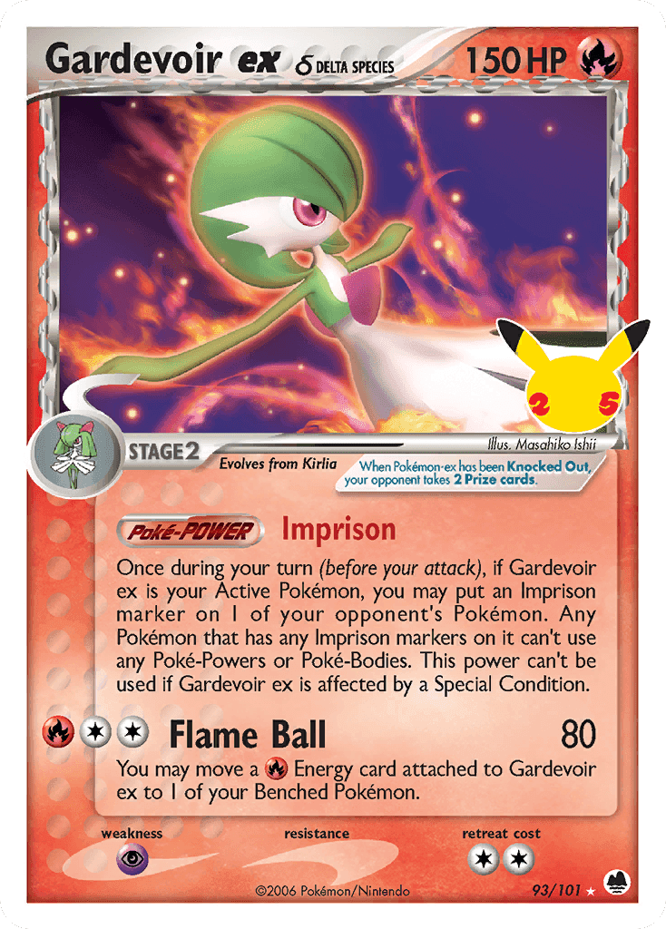 Gardevoir ex — Celebrations