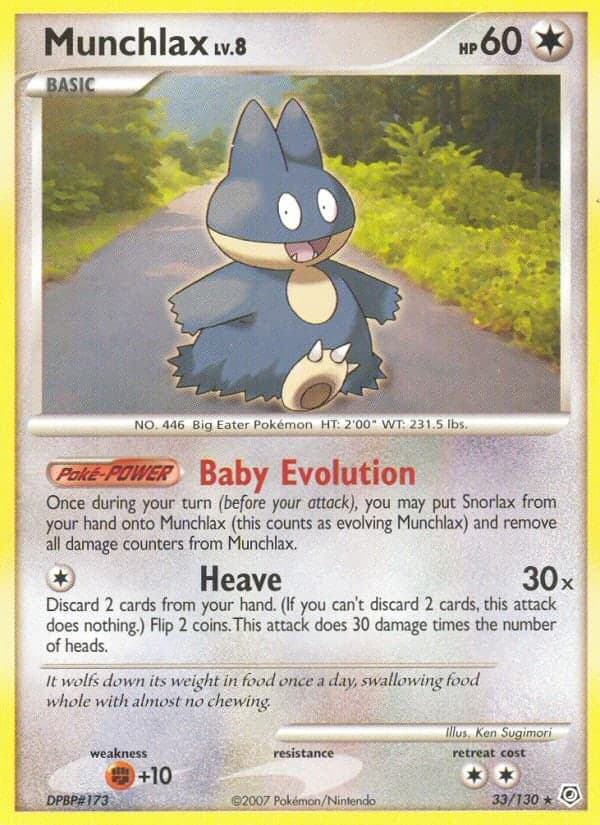 Munchlax — Diamond & Pearl