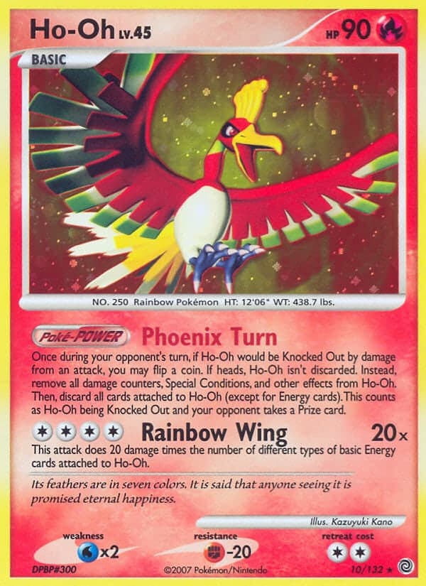 Ho-Oh — Merveilles Secrètes