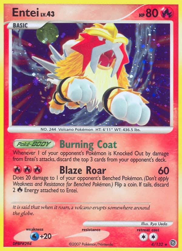 Entei — Merveilles Secrètes