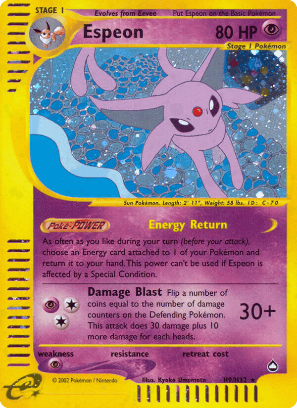 Espeon — Aquapolis