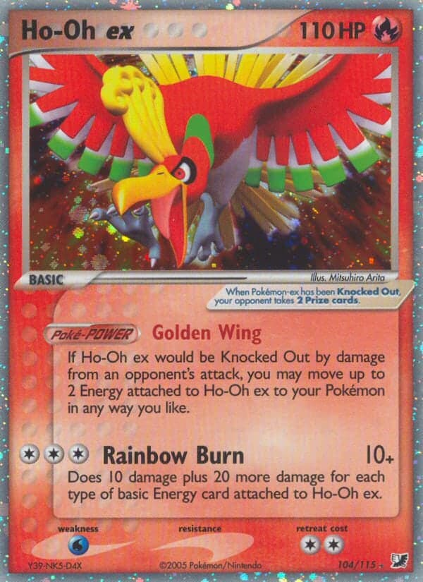 Ho-Oh ex — EX Forces Cachées