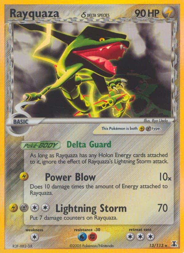 Rayquaza δ — EX Espèces Delta