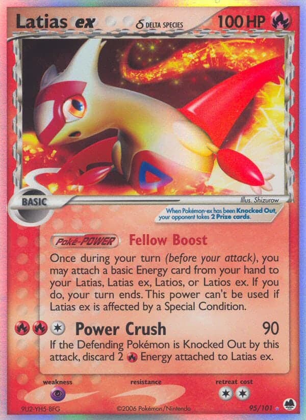 Latias ex δ — EX Île des Dragons