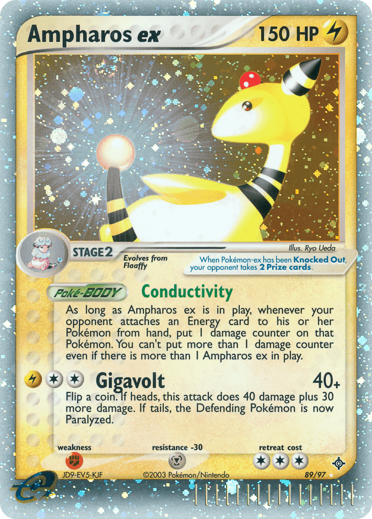 Ampharos ex — EX Dragon