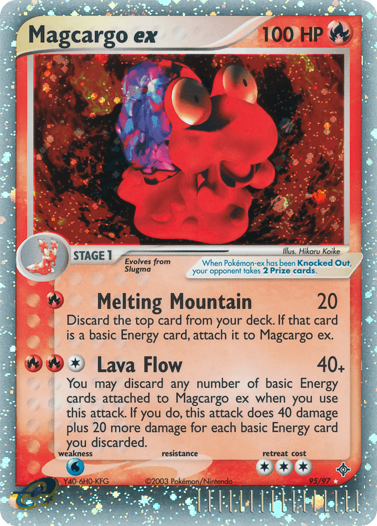 Volcaropod ex — EX Dragon