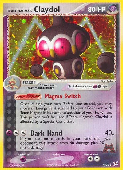 Team Magma's Claydol — EX Team Magma vs Team Aqua