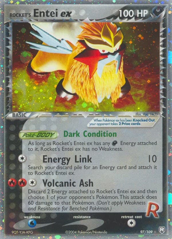 Entei Rocket's — EX Team Rocket Returns