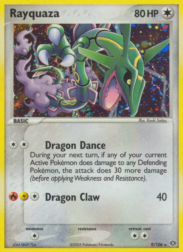 Rayquaza — EX Émeraude