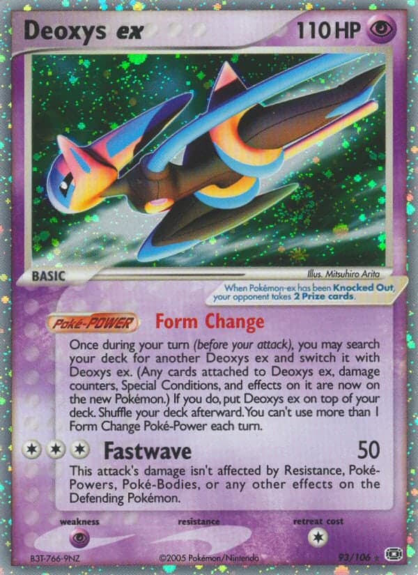 Deoxys ex — EX Émeraude