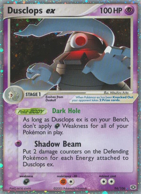 Teraclope ex — EX Émeraude