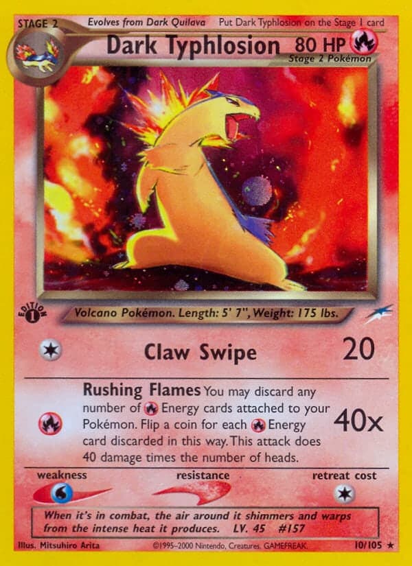 Dark Typhlosion — Neo Destiny