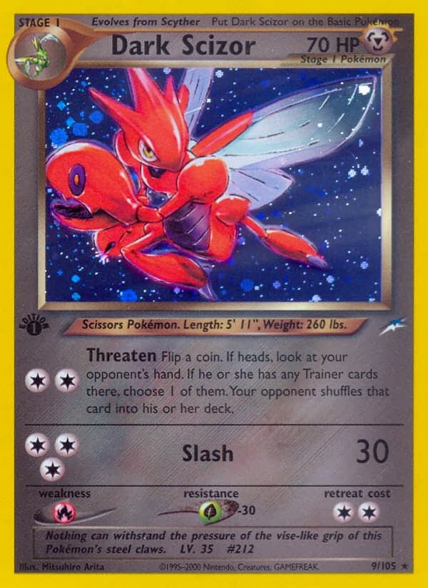 Dark Scizor — Neo Destiny